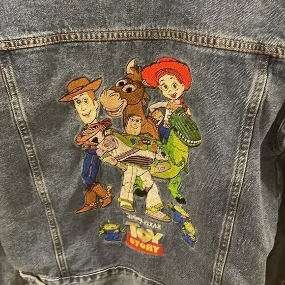 Nwot Disney Toy Story Woman’s Jean Jacket - Picture 8 of 14